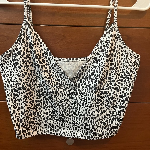 Cute cow print tank top! - Picture 2 of 4